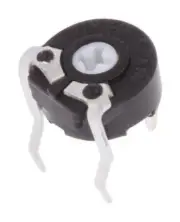 TRIMMER, 1M, 0.1W, 1TURN, Variable / Trimming Resistors, PT6MV-105A2020-PM-E
