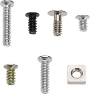 Be In Your Mind Full Housing Screw Set Replacement Part Compatible with Nintendo New 3DS XL New 3DS LL Full Set Screw Kit Game Controller Repair Component Screws Kit