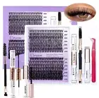 DIY Lash Extension Individual Lash Clusters