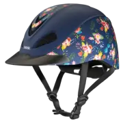 Dynasty Riding Helmet, Floral Watercolour,Troxel