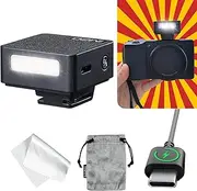 IM20 Mini Camera Flash for Sony ZV1 ZV-1 ZV-E10 ZVE10, Godox Mini Flash for Ricoh GR III Ricoh GR3, External Flash for Canon Sony Nikon Pentax Panasonic Olympus Camera with Center Pin Hot Shoe