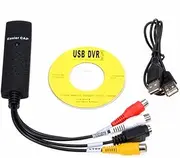 Video Audio VHS VCR USB Video Capture Card to DVD Converter Capture Card Adapter