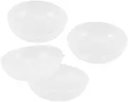 SHOWERORO Scale Pans Electronic Weighing Bowls Liquid Measuring Tray Food Scale Accessories Plastic Weigh Dishes for Cooking Baking Dieting
