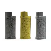 3-Pack Metal Lighter Case Cover Holder Sleeve Pouch For BIC Mini Lighter J25