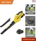 Ultra-Portable 20V Motor Leaf Blower - Lightweight & Compact - 25min Runtime