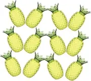 Kichvoe 12pcs Pineapple Shaped Candy Boxes Plastic Favor Containers for Weddings Parties and Birthdays Versatile Candy Wrapping Boxes for Treats and Snacks