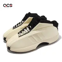 在飛比找Yahoo奇摩購物中心優惠-adidas 籃球鞋 Crazy 1 男鞋 象牙白 黑 緩衝