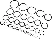 O Ring Assortment Kit, 435pcs Rubber Heat Resistant AC Seal Washers Assortment Replacement