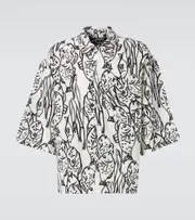 [Jacquemus] Jacquemus Aloe printed poplin shirt UK 16 multicoloured