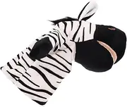 Abaodam Interactive Zebra Hand Puppet for Engaging Storytelling for Preschoolers for Puppet Theater and Parent Interaction Easy to Use