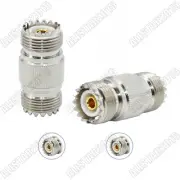 10x Adapter UHF SO239 Female Jack to UHF SO-239 Jack Female UHF-UHF Connector