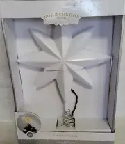Wondershop White Lit Star Tree Topper New