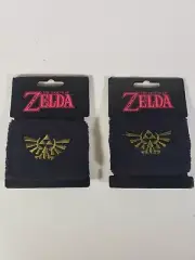 2 Nintendo The Legend of Zelda Triforce Hyrule Wristbands Sweatbands Loot Crate