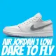 【NIKE 耐吉】休閒鞋 Air Jordan 1 Low SE Dare To Fly W 白銀勾 女鞋 FB1874-101