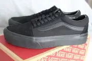 New VANS Old Skool Platform Black - Size Men's 7 / Women's 8.5 Brand New in Box