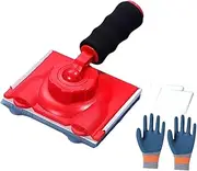 Paint Edger Edge Painting Tool Home Improvement for Wall Ceiling Portable Handheld Brush Tool Pad Painter Paint Edge Trimmer, Style B