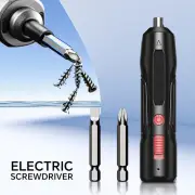Handheld Rechargeable Mini Drill Electric Screwdriver Drill Bits Tools KitVj