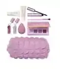 Ulta Beauty 9 Piece Makeup Gift Set + Lilac Makeup Bag