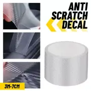 Car Door Plate Sill Bumper Scuff Cover Anti Scratch Sticker Decal Protector Tape (for: Renault)