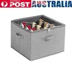 16 Grid Shoes Container Bin Adjustable Dividers Shoe Storage Box for Wardrobe