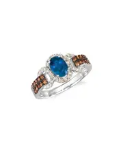Le Vian Blueberry Sapphire 14K 1.23 ct. tw. Diamond & Sapphire Ring