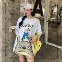 在飛比找蝦皮購物優惠-Ghibli TOTORO Oversize T 恤男士女士