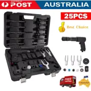 25Pcs Air Hammer Kit Pneumatic Hammer 2200BPM with Multi-functional Piece Chisel