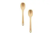 2x Oxo Good Grips Wooden Spoon Home/Kitchen Serving/Mixing Utensil Small Natural