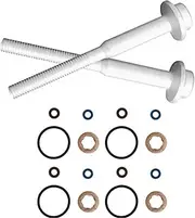 ZAPYVET WHT000884 Fuel Injector Seal and Bolts Repair Seal Kit, forAu-di A1 8X A3 8P Fabia, for Superb Mk2, for Golf, Mk6 Ibiza 6J Altea XL, for POLO, 6R Leon Yeti 1.6 tdi 03L130277B A2C59513554 WHT00