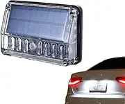 Car Alarm Warning Light, Solar Power Car Security Light, Easy Mounting with Strong Magnets, Ip65 Waterproof, Sturdy Magnetic Lighting for Autos, Trucks, Rvs, Campers, Motorcycles