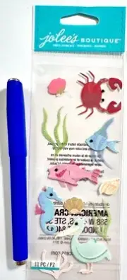 Jolee's Sealife South Stickers Scrapbooking Embellishment Card Making