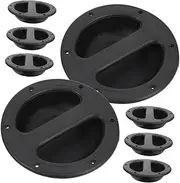 TINEASUR Replacement Speaker Handles 8pcs Speaker Pulls for Recessed Cabinet Mounting