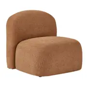 Cooper & Co. Luca Block Arm Chair Pumpkin