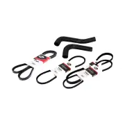 Superspares Radiator Hose + Gates Belt Kit for Volvo 164 3.0L 8V B30A 1969-1975