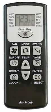 Remote Control for ARC433A7 DAIKIN Air-Conditioner FDXS60CVMA , FDXS60CVMB