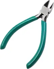 Iexcell 4.5" Side Cutter Diagonal Wire Cutting Pliers Nippers Repair Tool, Green