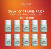 Low Calorie sweetener/sugar Gula O- 10 Bottles