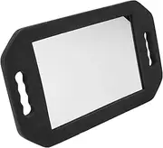 TOVINANNA Black Makeup Artist Mirror Lightweight Foam Square Mirror Rectangular Handheld Mirror Salon Rear View Mirr