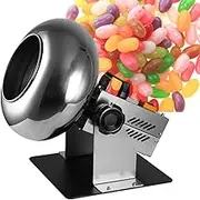 PP-Kic Mini Chocolate Coating Machine, Electric Sugar Coating Machine, Chocolate Coating Polishing Machine, Commercial Candy Coating Machine with Coating Drying Function