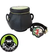 Hocus Pocus - Winifred Cauldron Lenticular 6" Faux Leather Crossbody Bag "New"