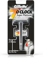 Gillette 7 o' Clock Super Platinum Razor