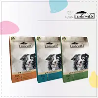 在飛比找松果購物優惠-【LIVIN' WILD 野宴】無穀全齡狗飼料 4磅 雞肉火