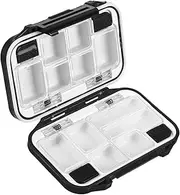 LIGIGWASH Box Fishing Gear Storage Box Tackle Organizer for Fishing Accessories Compact Lure Container with Compartments Lightweight Utility Box for Easy Transport Outdoor Trips