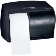 Kimberly-Clark 09604 Professional Coreless Double roll Tissue Dispenser, Smoke