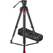 Sachtler aktiv10 Flowtech 100mm GS Tripod System MFR #S2072S-FTGS Head & Tripods
