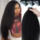 Tape in Virgin Human Hair Extensions Skin Weft Kinky Straight Thick Double Drawn