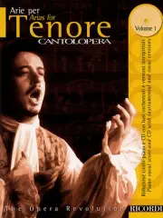 Arias for Tenor Vol 1 Cantolopera Vocal Sheet Music Classical Songs Book CD