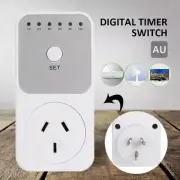 240V Digital Timer Switch Automation Power Socket Electric Countdown Timer AU