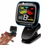 JOYO JMT-03 Portable Guitar Tuner & Metronome Digital Tuner Clip Mic for Chromat