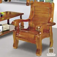 在飛比找森森購物網優惠-【Hampton 漢汀堡】巴恩斯南洋檜木實木單人椅